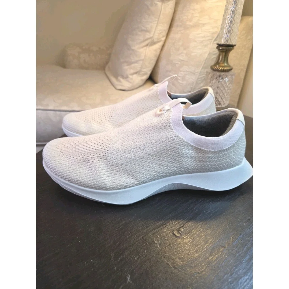 Allbirds Men's Tree Dasher Relay Sneakers Flash Orange Ivory/Lt Pink US 10 NEW!